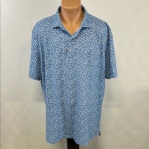 johnnie-O short sleeve polo shirt.  XXL